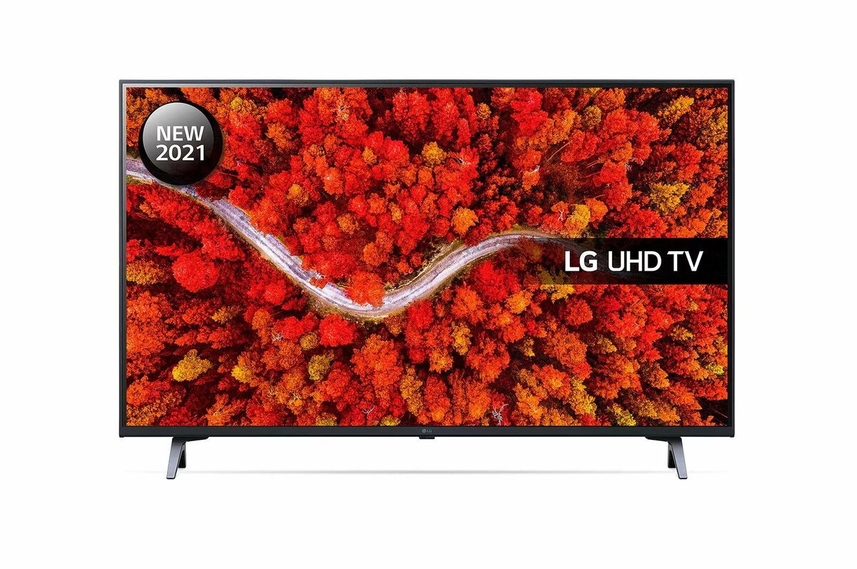 LG 43UP80003LR TV 109.2 cm (43") 4K Ultra HD Smart TV Wi-Fi Black