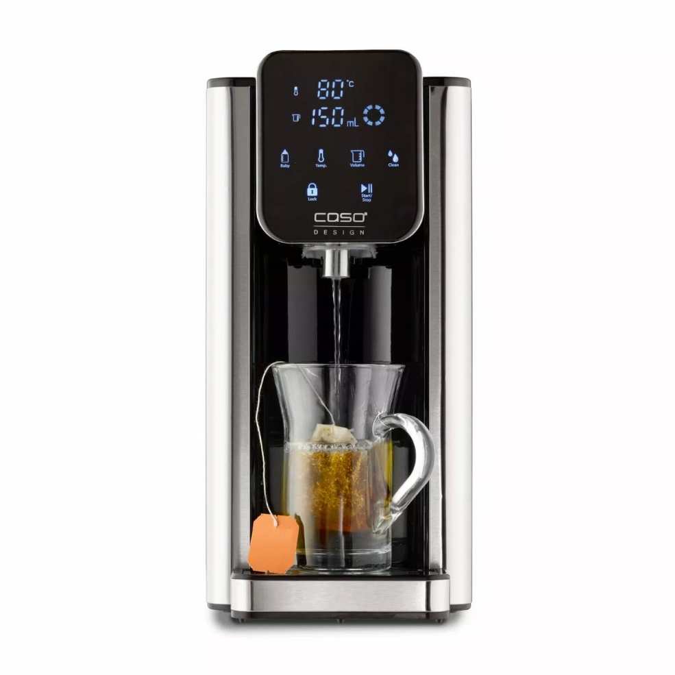 Electric Kettle Caso 2.7L 2200W Black Transparent