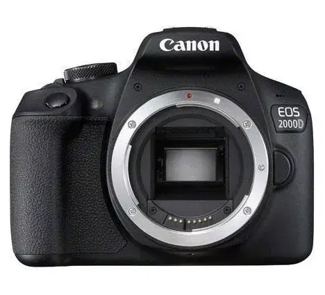 Canon EOS 2000D BK BODY EU26 SLR Camera Body 24.1 MP CMOS 6000 x 4000 pixels Black