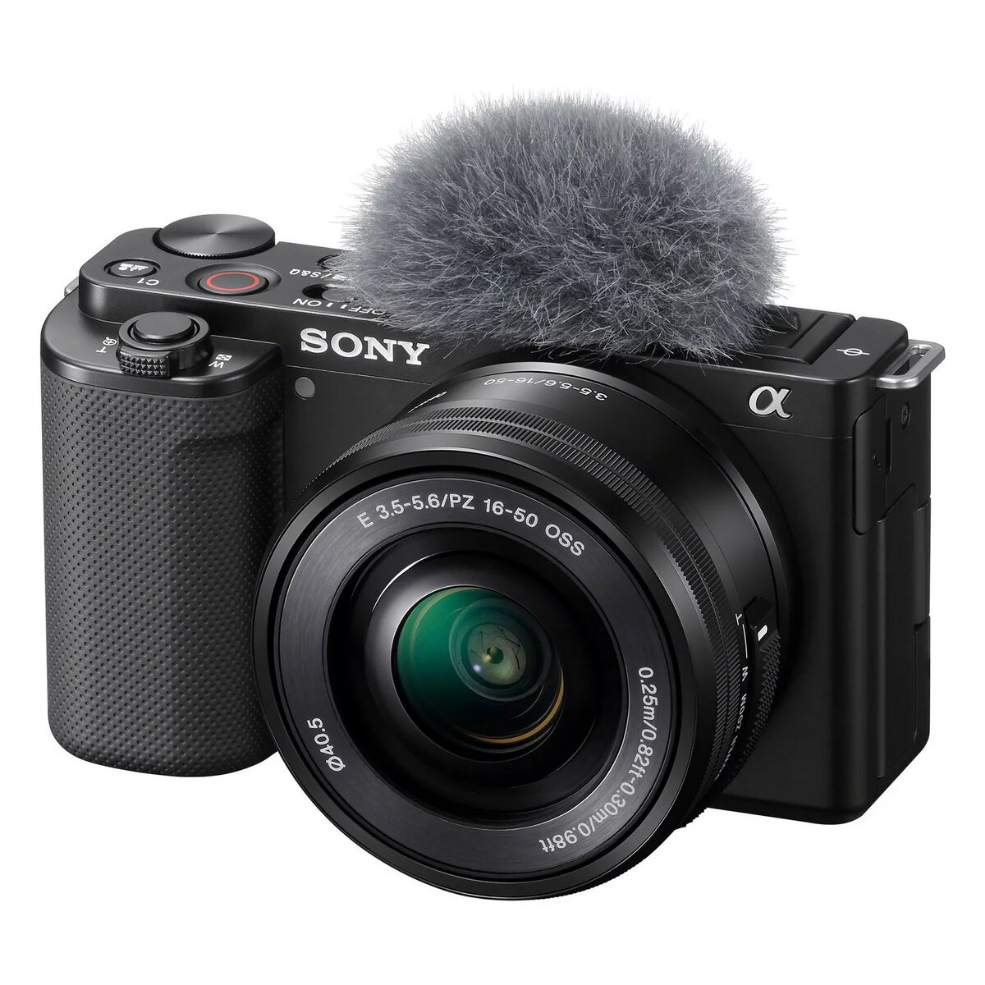 Mirrorless Camera Sony α ZV-E10L 24.2 MP CMOS Black