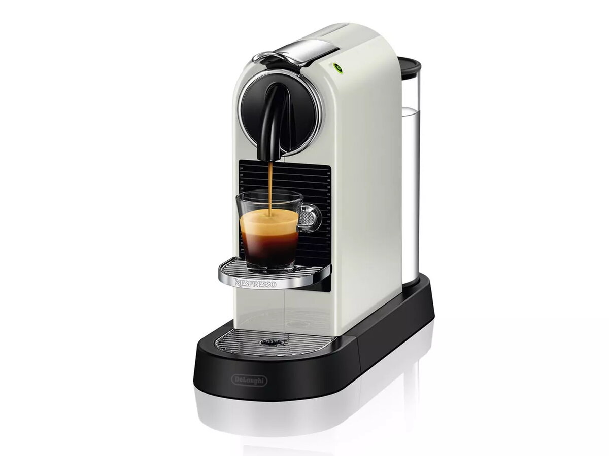 Espresso capsule machine De’Longhi Citiz EN 167.W — 1 L water tank