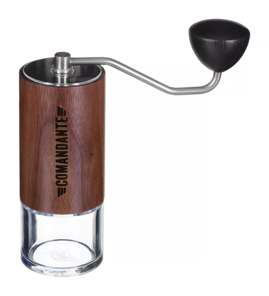 Manual coffee grinder COMANDANTE C40 MK4 — steel