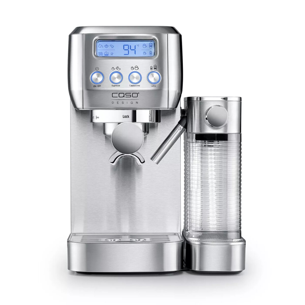 Espresso machine Caso 1350 W Espresso Gourmet Latte with 20 bar pump and milk frother