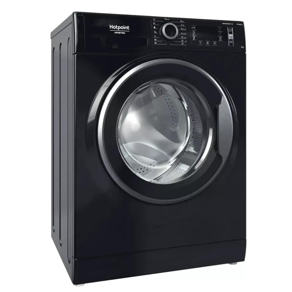 Washing Machine Hotpoint NLCD 948 BS A EU Energy Class A Front Loading 9 kg 1351 RPM