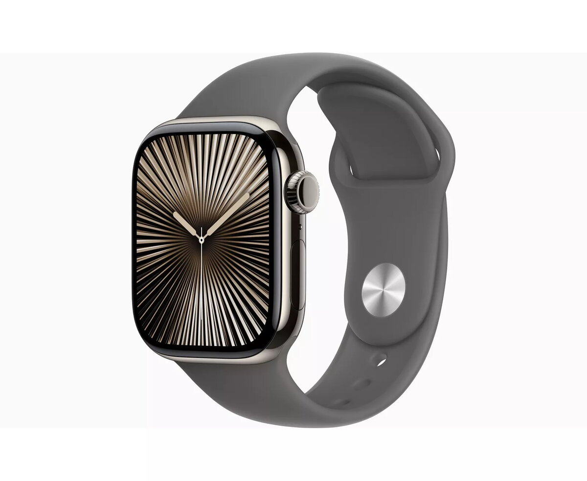 Smartwatch Apple Watch S10 Cell 46mm Natural Sport Band Stone Grey