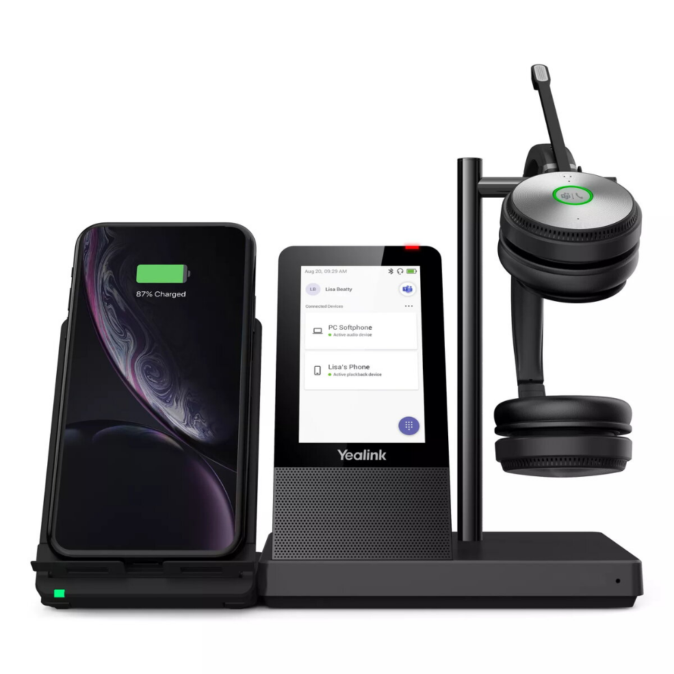 Personal audio conferencing system Yealink WH66 DECT Wireless Headset DUAL TEAMS