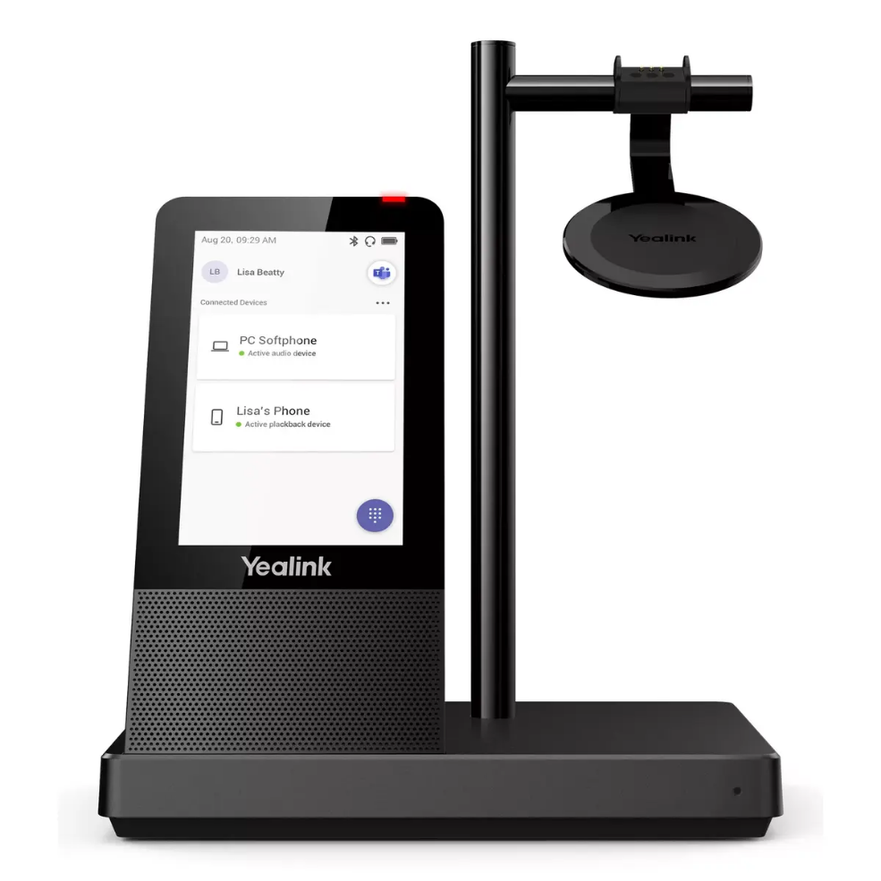 Personal audio conferencing system Yealink WH66 DECT Wireless Headset DUAL TEAMS