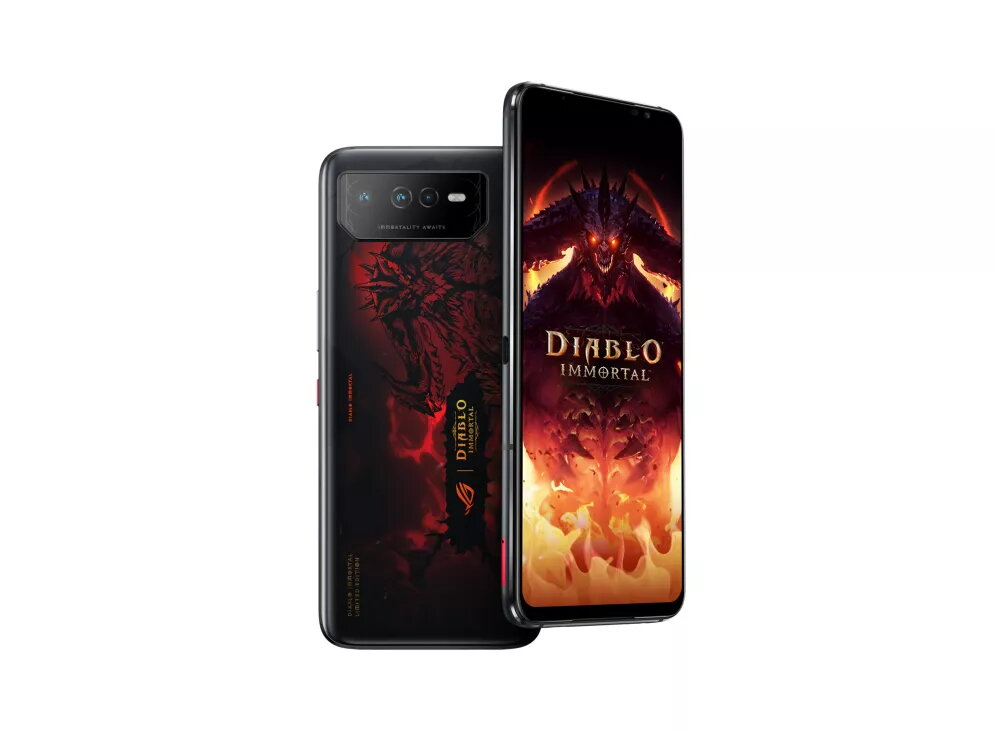 Smartphone ASUS ROG Phone 6 Diablo Immortal Edition 6.78" 16 GB 512 GB Black Red
