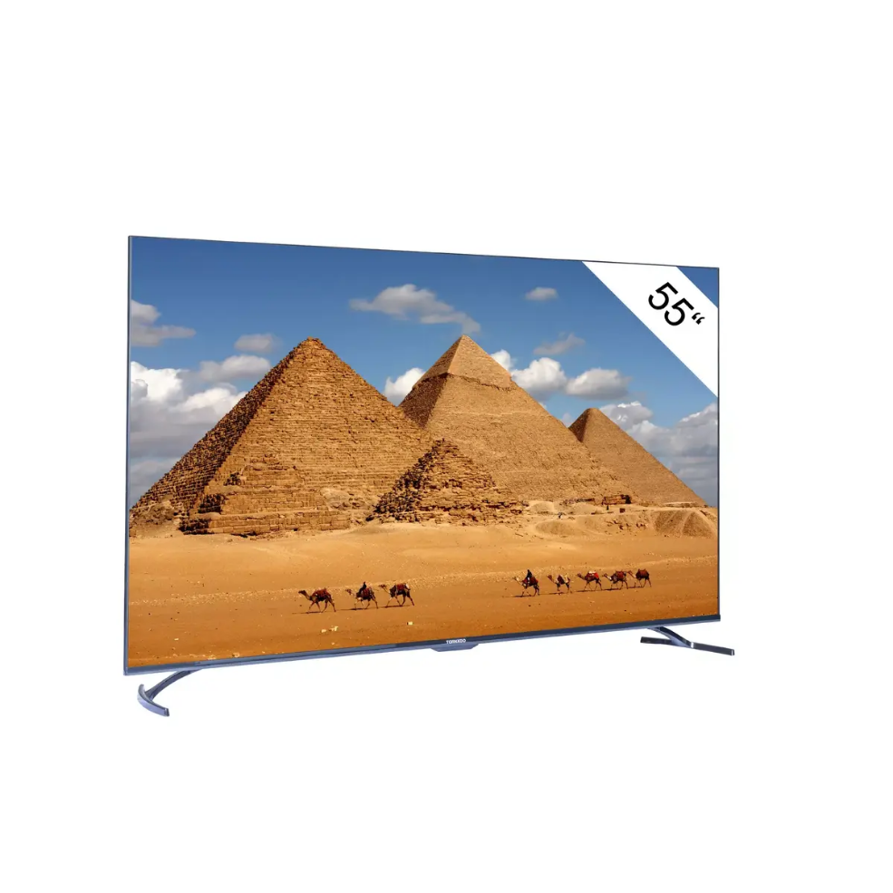 TORNADO Frameless 55 Inch 4K Google Smart TV DLED Flat Screen