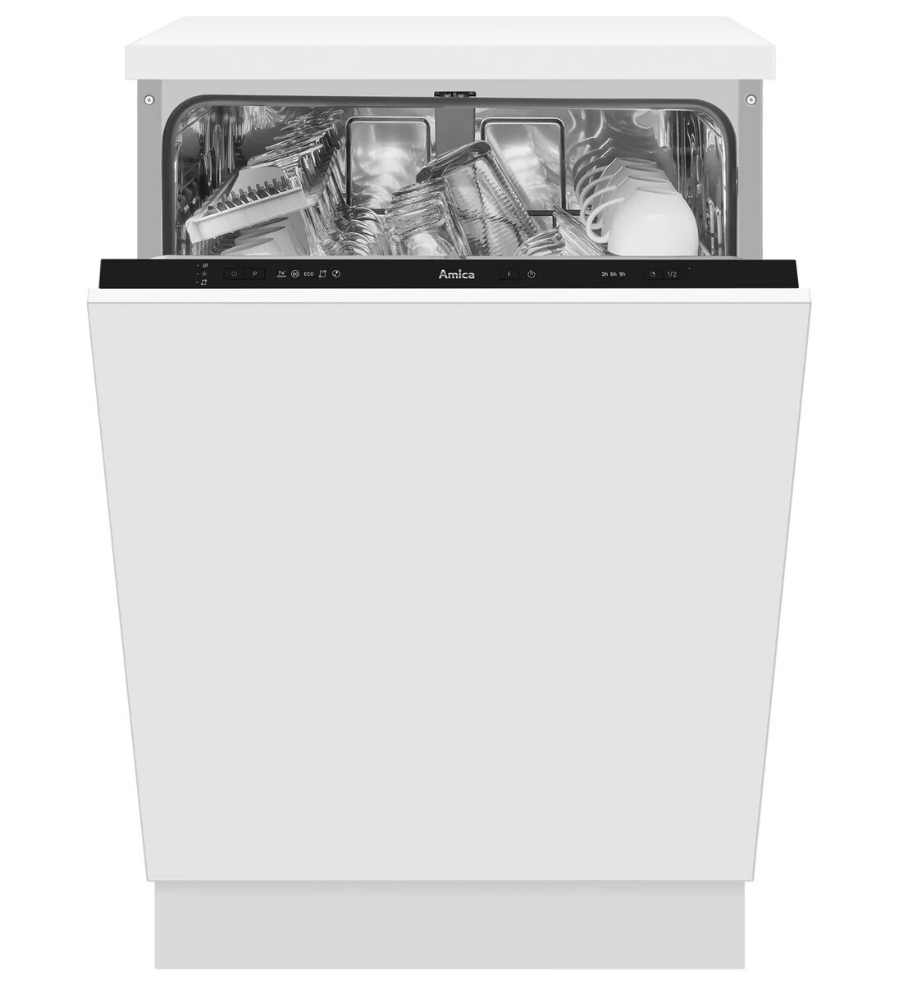 Amica MI 655 AG Dishwasher Fully Built-in 12 Place Settings 49 dB