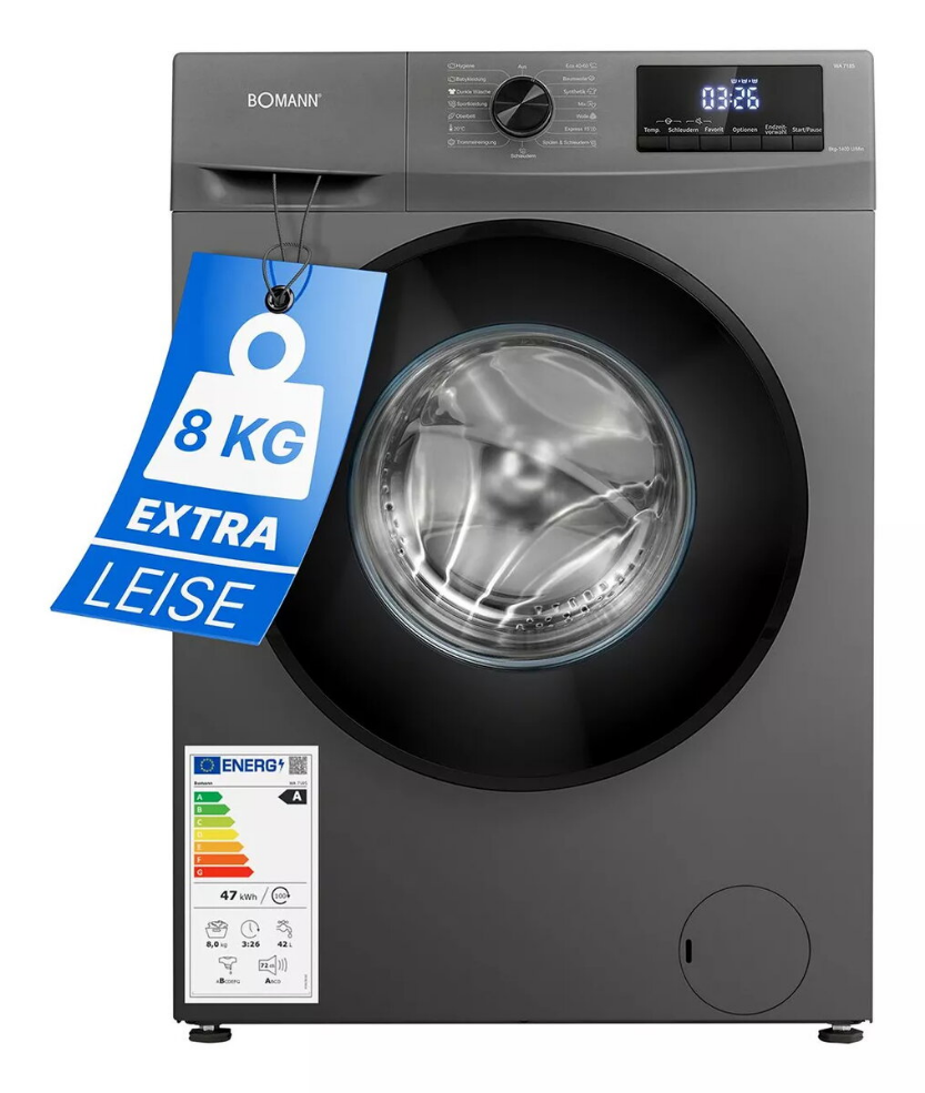 Front-load washing machine BOMANN WA 7185