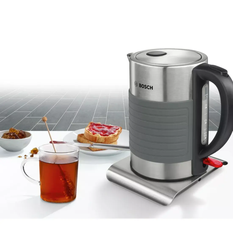 Electric kettle Bosch 1.7 L 2200 W Black Grey
