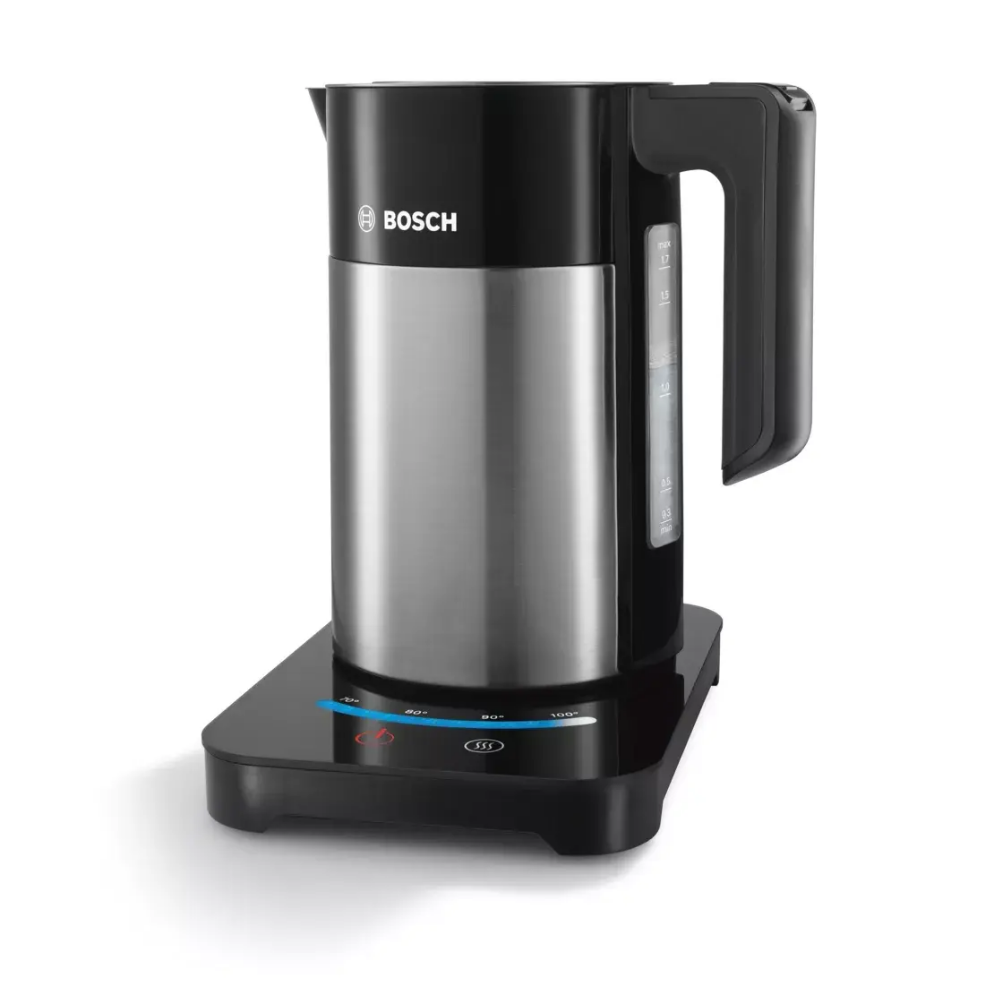 Electric kettle Bosch 1.7 L 1850 W Black Stainless steel