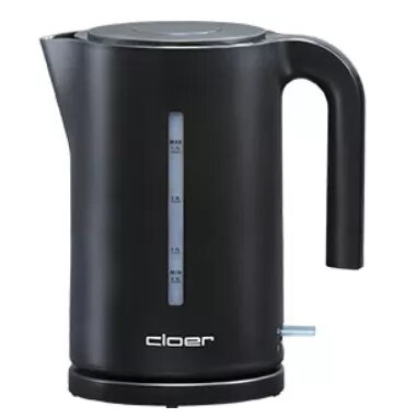 Electric kettle Cloer 4110 1.7 L 2200 W Black