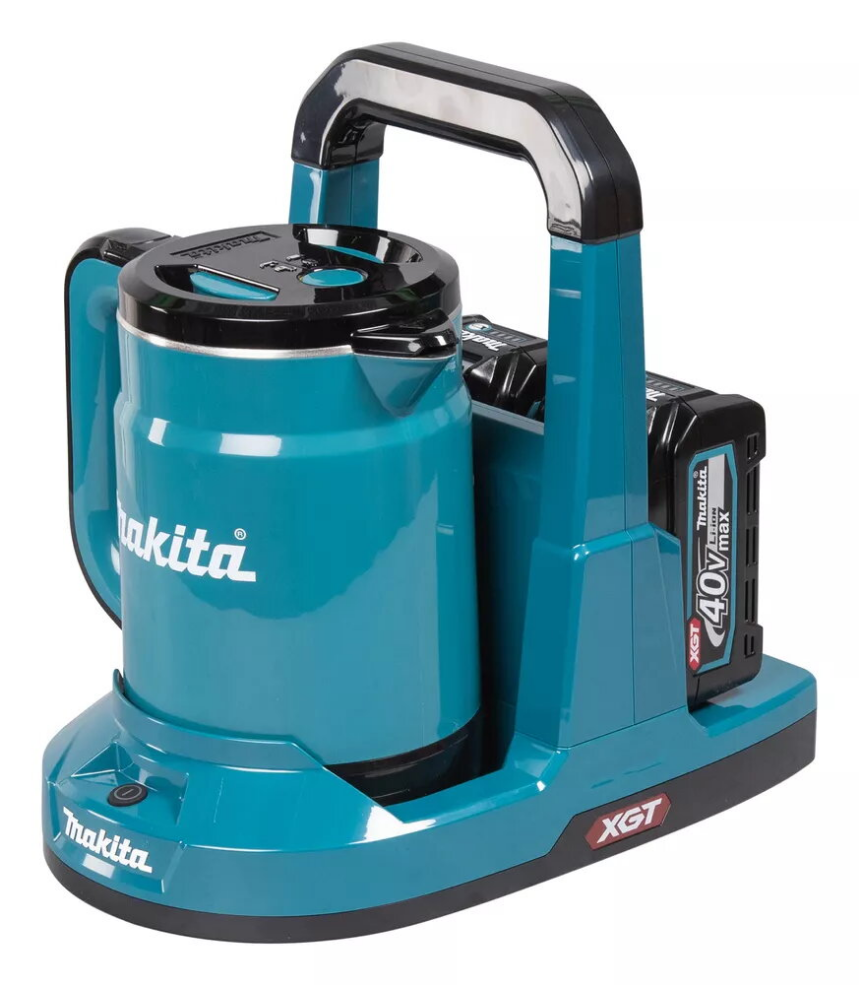 Electric kettle Makita 0.8 L 2400 W Black Blue