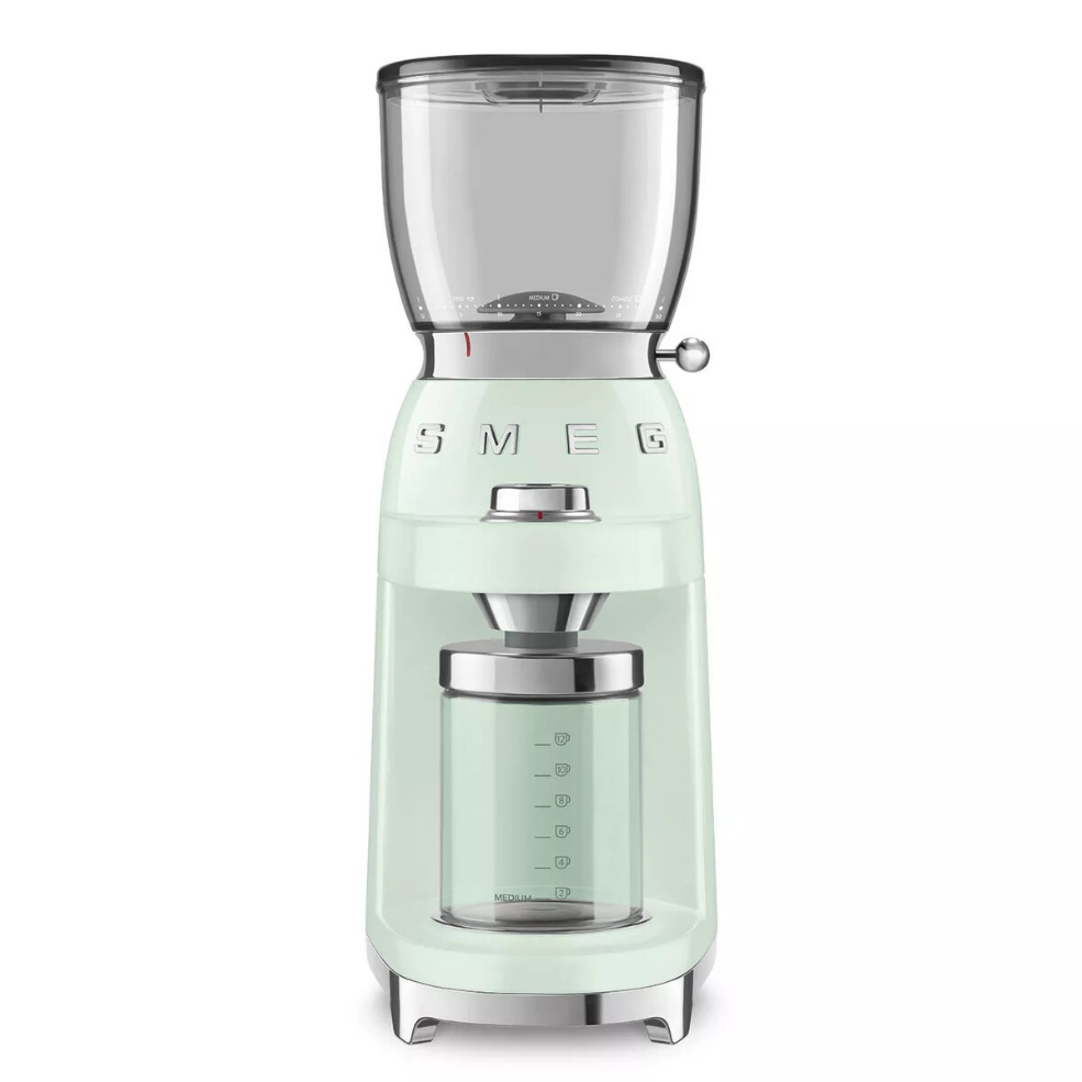 Burr grinder Smeg CGF01PGEU Pastel Green