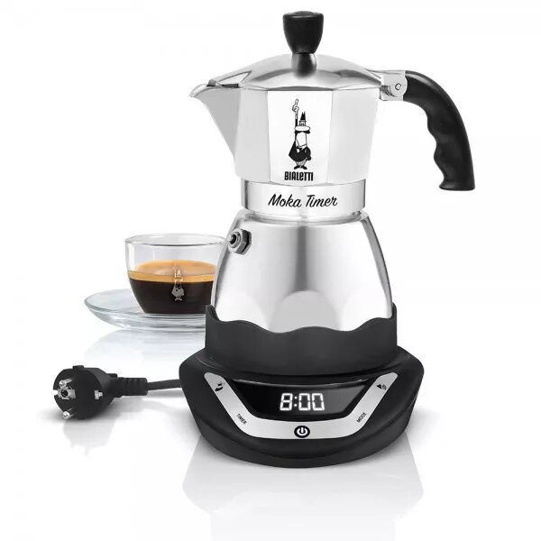 Electric moka pot Bialetti EAsy Timer 6 — electric moka