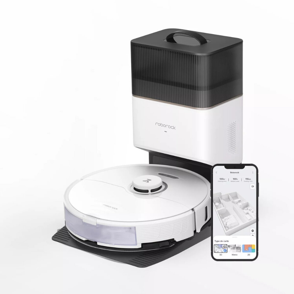 Robot Vacuum Cleaner Roborock S8+ white