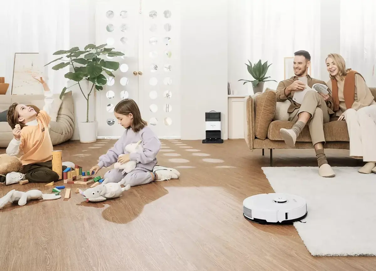 Robot Vacuum Cleaner Roborock S8+ white