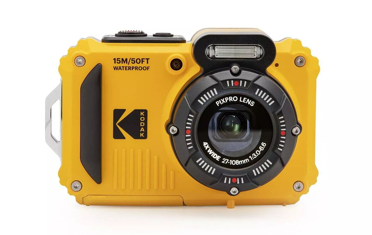 Compact camera Kodak PIXPRO WPZ2 16.76 MP BSI CMOS 4x Zoom Yellow