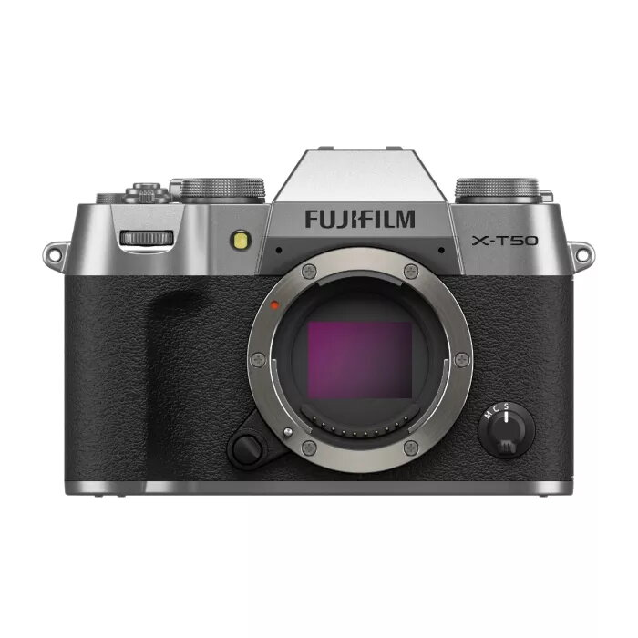 MILC Body Fujifilm X-T50 40.2 MP X-Trans CMOS 5 HR Silver