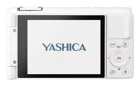 Compact camera Yashica City 100 72 MP CMOS Silver White