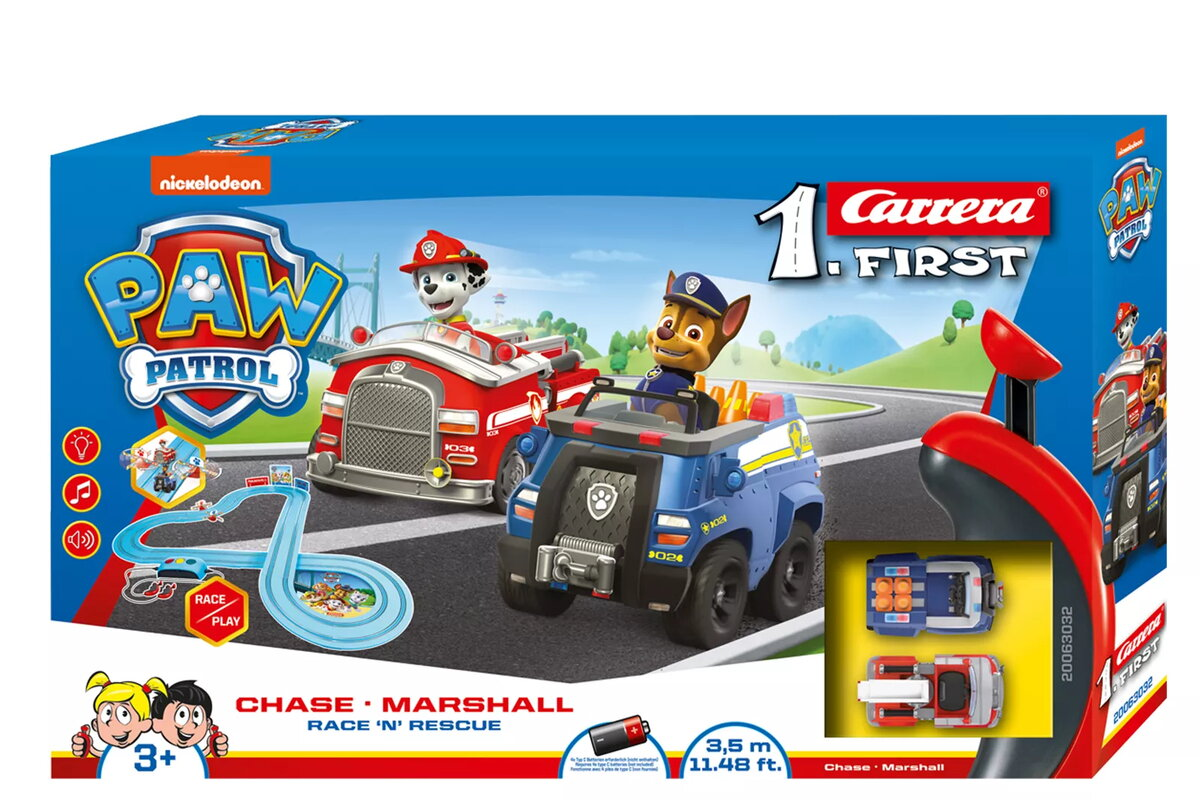 Vehicle &amp; track set Carrera RC Paw Patrol Race N Rescue