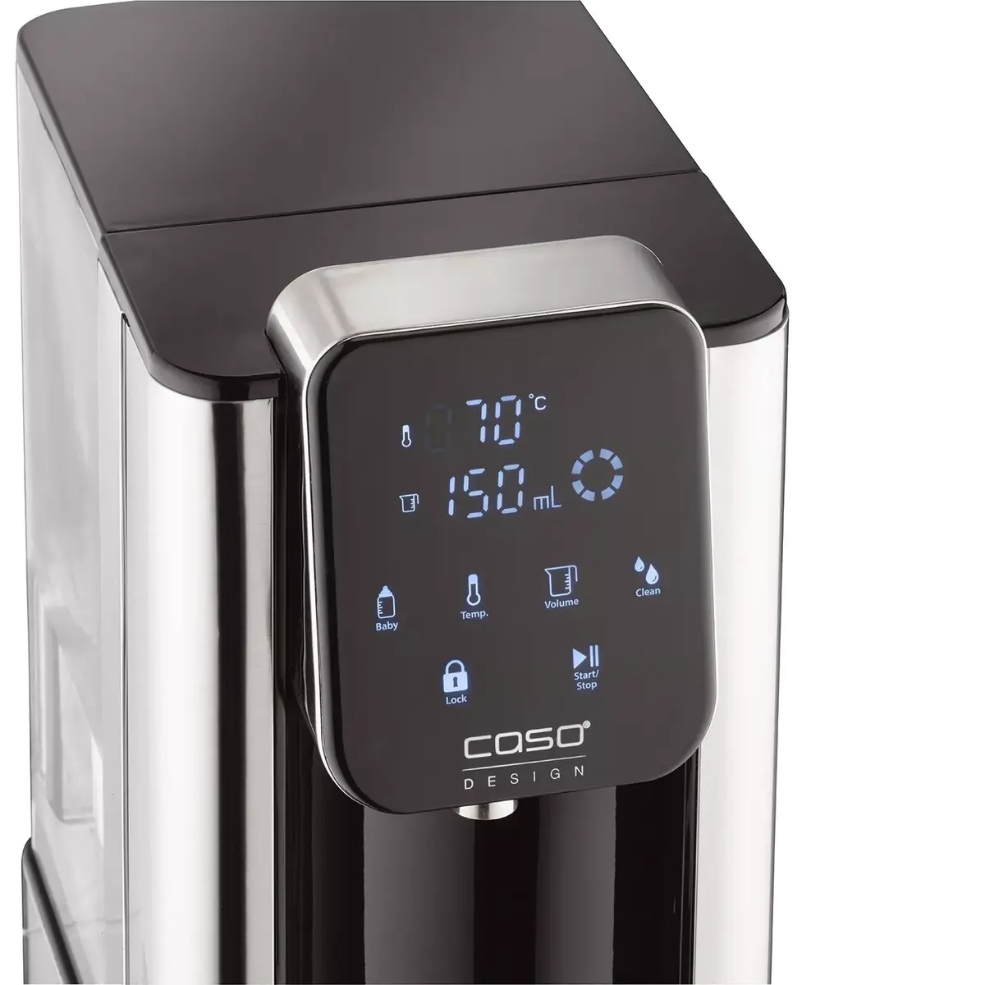 Electric Kettle Caso 2.7L 2200-2600W Black/Stainless Steel