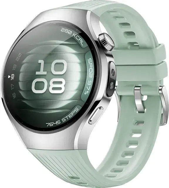 Smartwatch Huawei Watch 5 42mm Light Green Fluorelastomer Strap