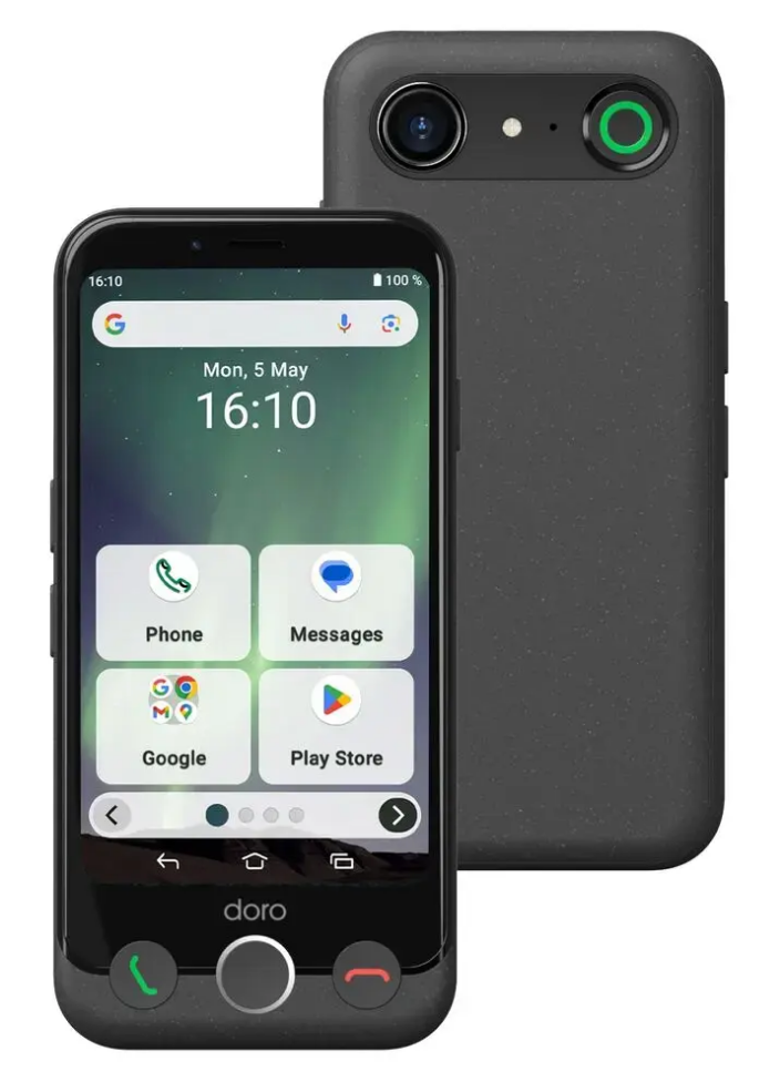Smartphone Doro Aurora A10 4.5" 4GB 64GB Black