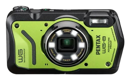 Compact camera Pentax WG-8 20 MP CMOS 4K Ultra HD Green