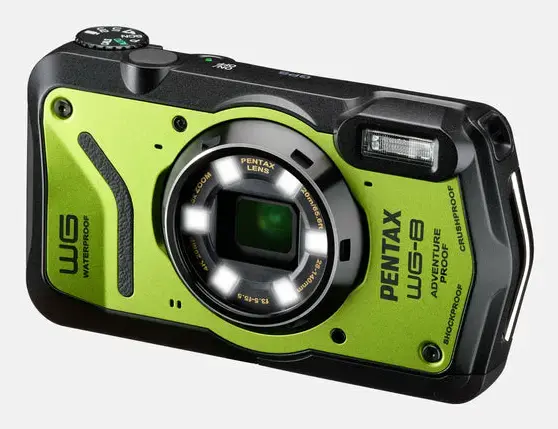 Compact camera Pentax WG-8 20 MP CMOS 4K Ultra HD Green