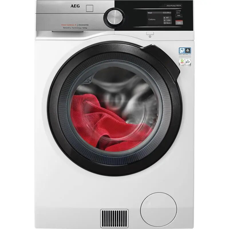 Washer-dryer combo AEG L9WAN61BCE — 10 kg wash / 6 kg dry