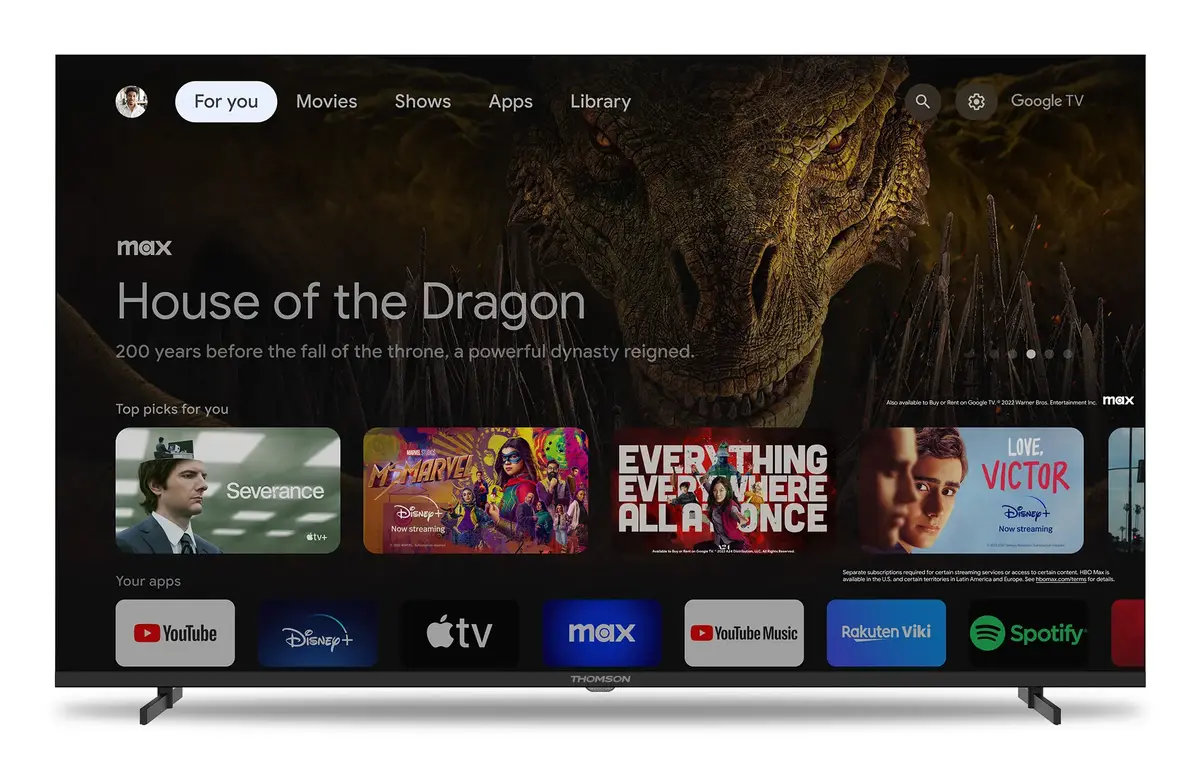 TV Thomson 55UG4S14 55" LCD 4K Ultra HD
