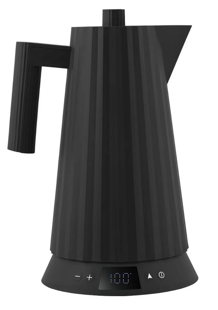 Electric kettle Alessi 1.0L 2200W black