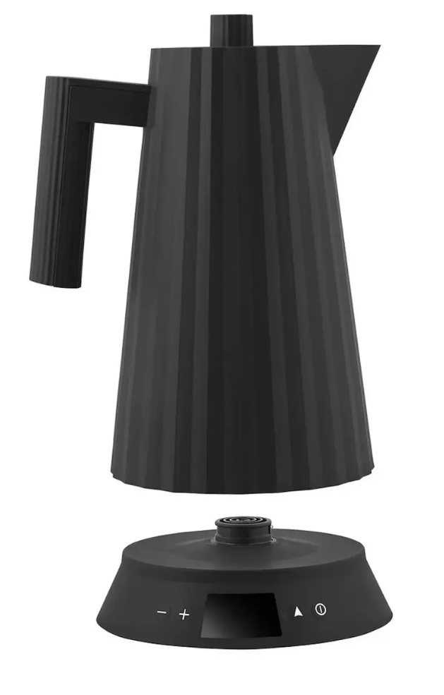 Electric kettle Alessi 1.0L 2200W black