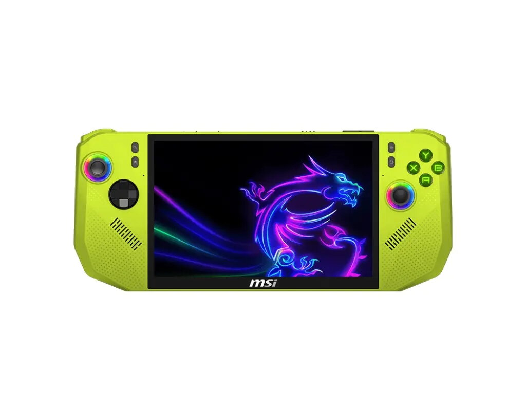 Handheld gaming PC MSI Claw 8'' FHD+ — AMD Ryzen Z2