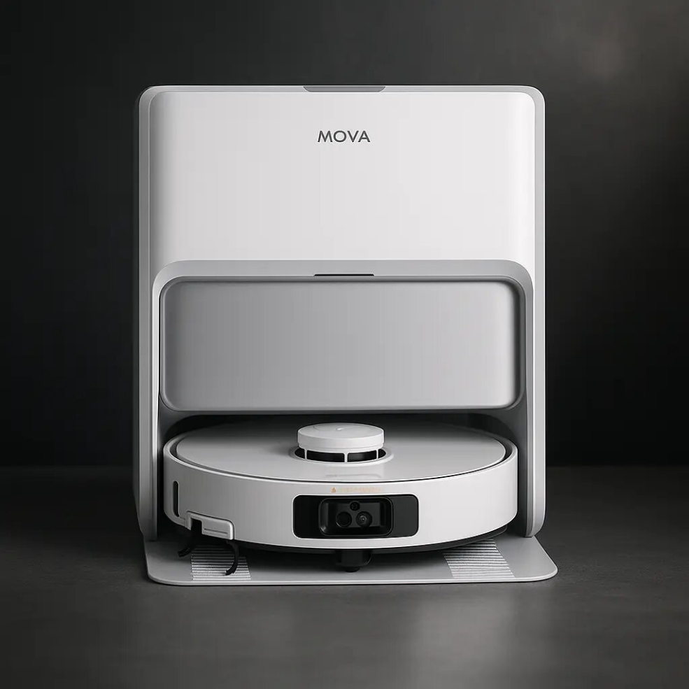 Robot Vacuum Cleaner MOVA Tech P50 Pro Ultra Bagless White