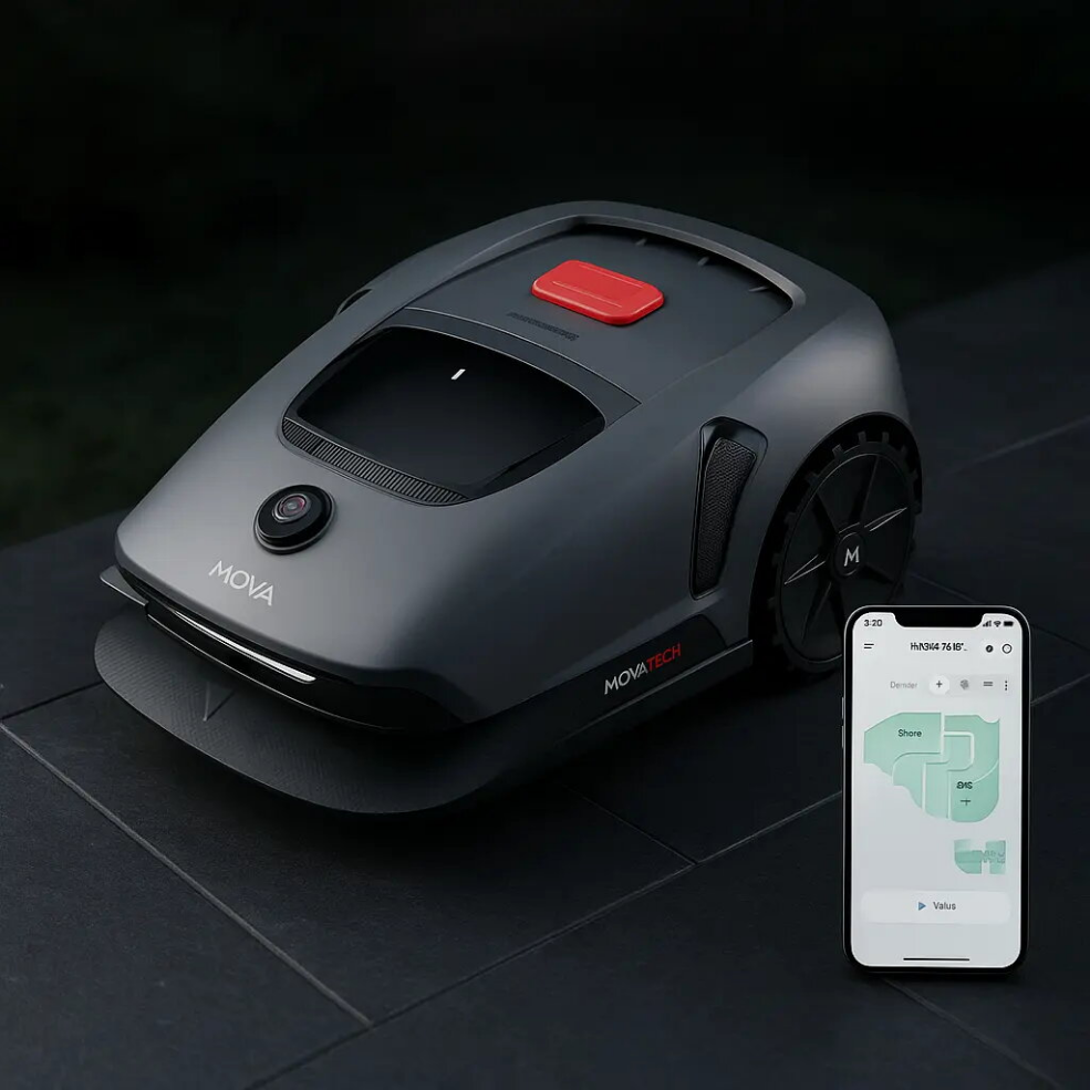 Robotic lawn mower MOVA Tech M600 KIT Battery 600 m² 45% slope