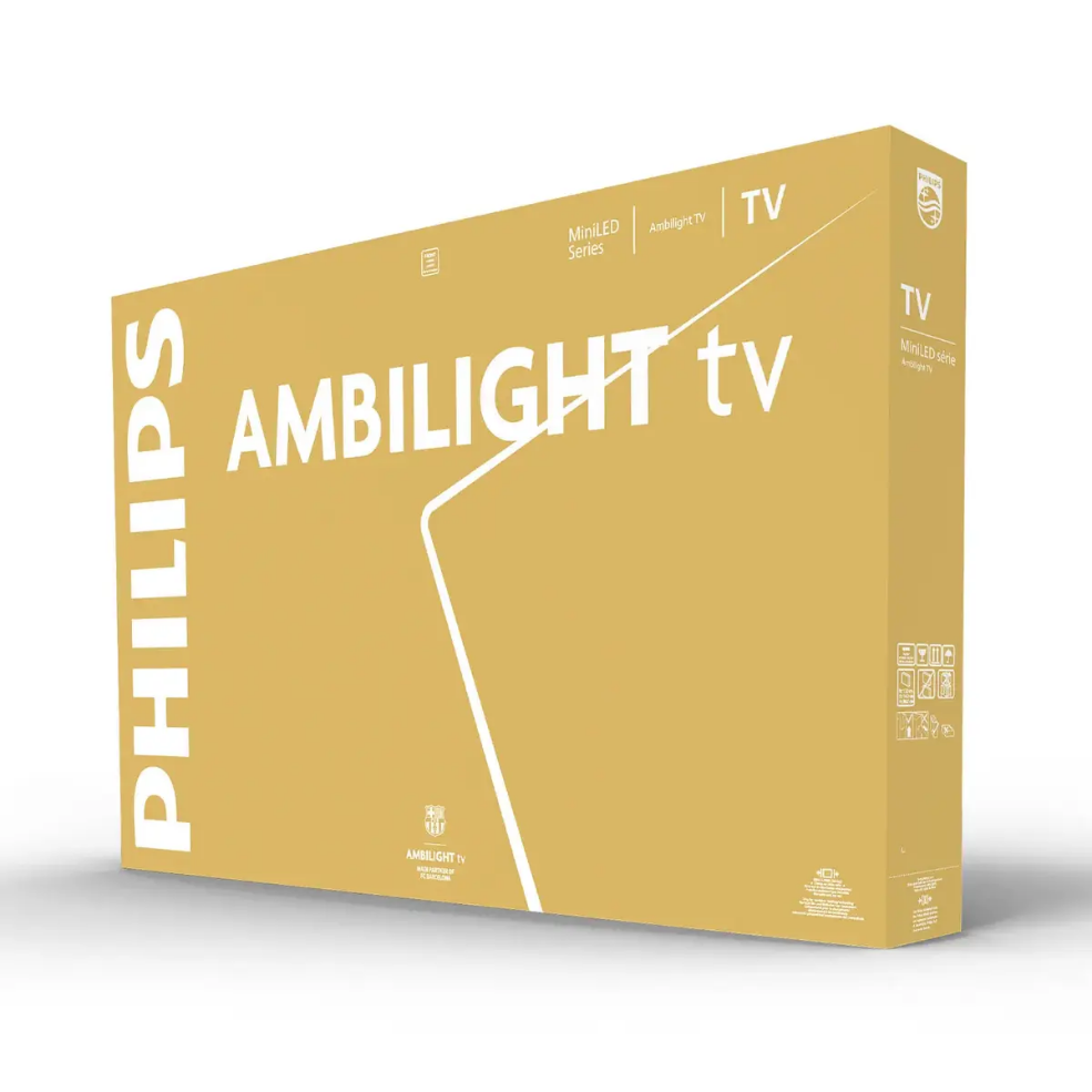 Television Philips 85MLED910/12 85" 4K Ultra HD QD-Mini LED 3840 x 2160