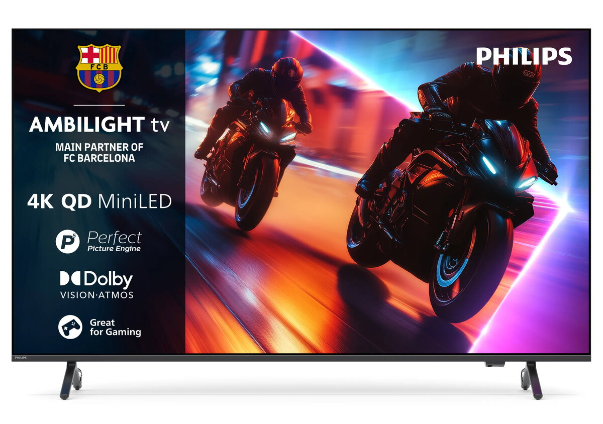 Television Philips 85MLED910/12 85" 4K Ultra HD QD-Mini LED 3840 x 2160