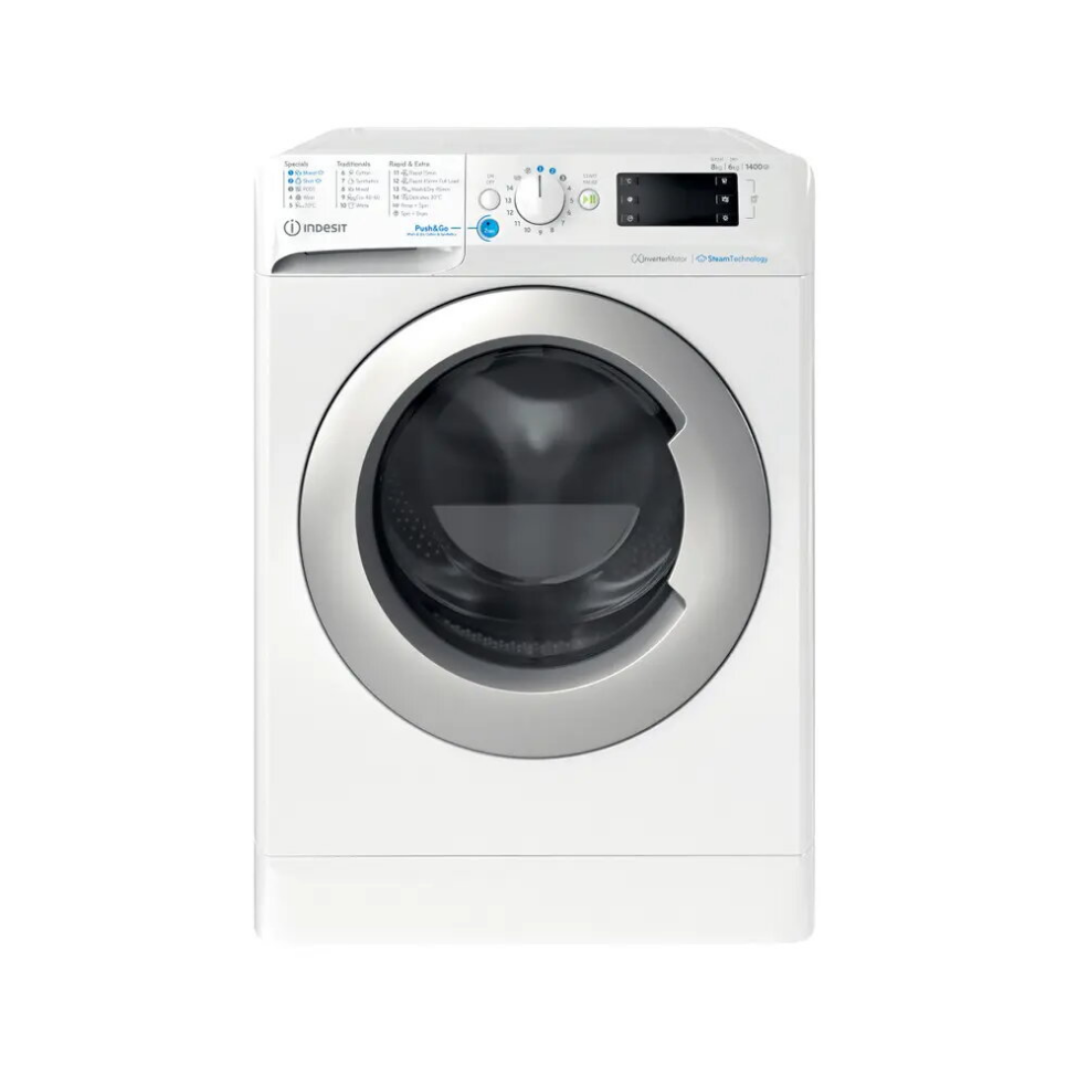 Washer dryer Indesit BDE 86436 WSV EE — 6 kg