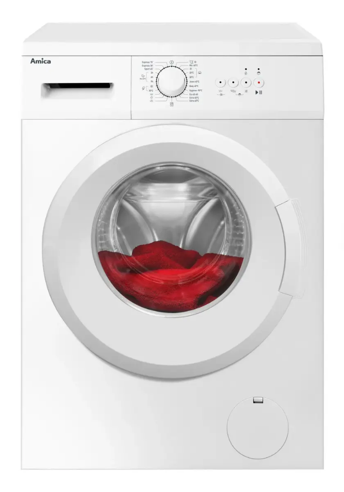 Washing machine AMICA WA 461 022 6 kg 1000 RPM front-load white