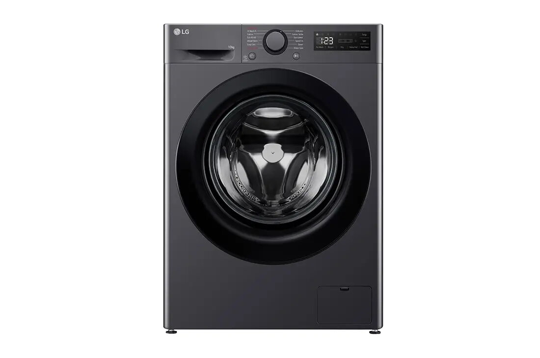 LG F4WR510SBM Washing Machine Front-load 10 kg 1400 RPM Black