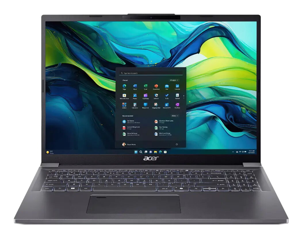 Laptop Acer Aspire 16 A16-71M-79HS 16" Intel Core Ultra 7 16GB 512GB Intel Arc Windows 11