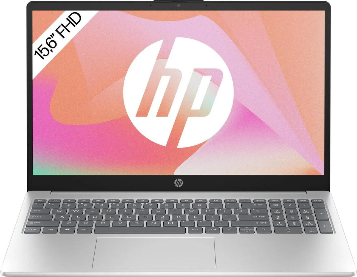 Laptop HP Laptop 15-fd1059ng 15.6" Intel Core 5 120U 16 GB RAM 1 TB SSD Intel Graphics FreeDOS 3.0