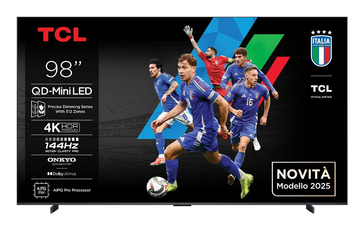 Television TCL 98" Q6C 4K Ultra HD QD-Mini LED 3840×2160