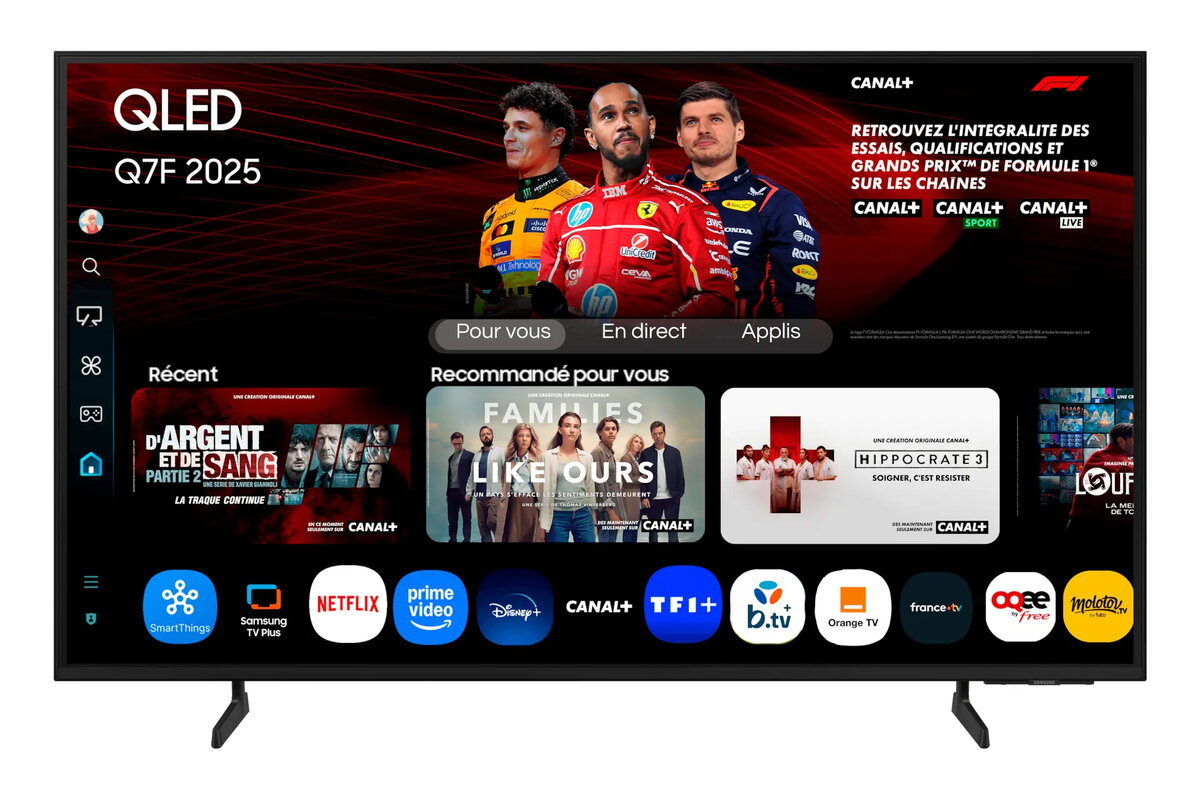 Television Samsung TQ50Q7FAAU 50" 4K Ultra HD QLED 3840x2160