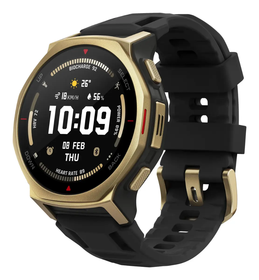 Smartwatch Amazfit T-rex 3 Pro 1.32" AMOLED 44mm GPS Gold