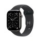 Smartwatch Apple Watch Series 11 GPS + Cellular 42mm Slate Titanium Case with Black Sport Band M/L